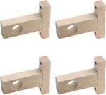 Coshar Wood Rod Holder, Ceiling Mount Closet Pole Socket Fit 1.0" Dia New. Price: $27.75.