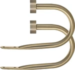 Mayrhyme Metal Drapery, Curtain Holdbacks. Antique Bronze Zinc Alloy Cap Finials New. Price: $17.40.