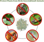 Bird Netting 72" HX72 Garden Insect Pest Barrier,plant Cover Fruit ... New. Price: $23.23.
