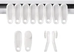 White Traverse Rod Slides Curtain Track Glider Hooks For 50PACK, Style 1 New. Price: $10.29.
