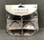 Cambria Finials Oil Rubbed Bronze Napoleon Set Of Two New. Price: $17.99.