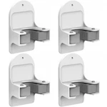 Plastic Broom Holder Wall Mount, White, 4 Count New. Price: $18.42.