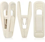Tofiigrem Beige Velvet Hanger Clips (60-PACK), Non-slip Work New. Price: $38.49.