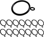 15 Pcs 1.5 Inch Curtain Rings, Black Drapery With New. Price: $8.94.