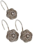 Carnation PHP-AU/03 Auburn Resin Shower Curtain Hooks, Silver New. Price: $14.72.
