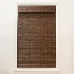 Radiance Cordless Bamboo Roman Shades For Windows - Flatstick Blinds F... Open. Price: $75.61.