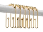Resze Shaped Shower Curtain Hooks RINGS,12 Pcs Durable Rust Resistant Metal... New. Price: $16.43.