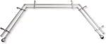 13/16" Jodi Bay Window Double Curtain Rod 20-36", 38-72" Satin Nickel New. Price: $306.99.