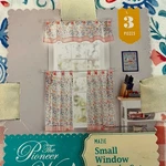 Pioneer Woman Sweet Mazie Floral Small Window Curtain & Valance Set 3PC New. Price: $29.99.