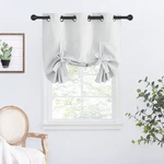 Nicetown Blackout Tie Up Curtain For Kitchen, Adjustable Window Shade Blind New. Price: $21.46.