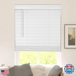 Calyx Interiors Faux Wood Blinds Classic Valance Cordless 2 Slat 36 60 H New. Price: $84.75.