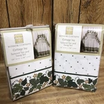 2 Pack Chf Window Curtains Cottage Ivy Tailored Tier And Swag Set 56 X 36 Long New. Price: $23.95.