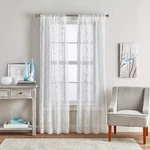 Curtainworks Botanical Embroidery Sheer Window Collection, Rod Pocket, New. Price: $16.19.