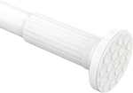 Tension Curtain Rod 51-165 Inches Adjustable Spring Shower White Open. Price: $22.31.