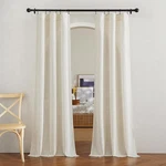 Nicetown 42X80 Light Beige Linen Blend Curtains For Living Room New. Price: $12.99.