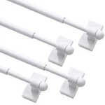 Turquoize 4 Pack Magnetic Curtain Rods For Metal Doors With Adjustable Length New. Price: $52.59.