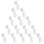 24 Pack Nohole Needed Vinyl Siding Hooks White Hangers Metal New. Price: $12.64.