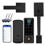 Fingerprint Door Lock Handle Sets Bebasia Keyless Entry Bluetooth New. Price: $129.98.