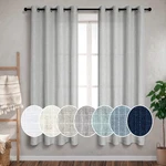 Pitalk Grey Short Curtains For Bathroom Window Privacy Light Filtering Small ... New. Price: $38.19.