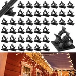 Barydat Cable Clips Black 50PCS Self Adhesive Wire Organizer 1.46X0.72IN New. Price: $12.25.