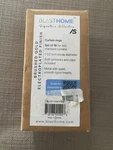 Blasthome Luxury Curtain Rings Premium Metal With Quiet, Smooth Nylon Inse New. Price: $34.99.