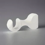 Kirsch Wood Trends Classics 4 1/2" Return Center Bracket :1 3/8" Pole, White New. Price: $12.99.