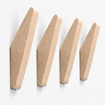 4PACK Natural Rubber Wood Wall Hooks 25 Lbs For Hanging Coat Towel Hat Bag Pu... New. Price: $26.49.