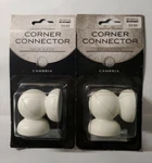 Cambria Premier Complete Corner Connector White 41206 Open. Price: $10.95.