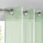 Sage Green Sheer Curtains For Windows 72 Inch Length, Grommet Top Semi ... New. Price: $38.73.