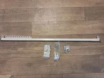 Solokos Telescopic Ceiling Mount Curtain Track System 33-59"L New Open. Price: $20.00.