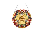 Chloe Lighting Adalee Tiffany-style Victorian 20" Height Stained Glass Window... New. Price: $116.45.