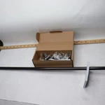 Decopolitan Pipe Wrap Around Curtain Rod Set Vintage Bronze 28 To 48" 5/8" 30165 Open. Price: $12.59.