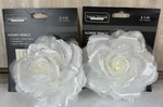 Lauren Hancock Vintage White 6 Flower Curtain Tie-back (set Of 2) 90S Rare New. Price: $9.95.