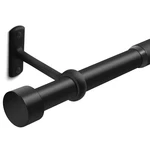 Gogrinliv 1 Inch Curtain Rods For Windows 32 To 48 Black Rustic New. Price: $49.30.