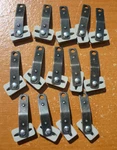 (14 Pack) Kirsch 51440B.770 Replacement Slides For 1-3/8" Decorative Metal Rods Open. Price: $8.95.