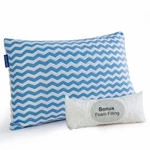 King Size Pillows - Adjustable Firm For Back Stomach And Side Sleep New. Price: $36.75.