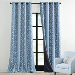 Limon Home Blue Blackout Curtains 90 Inch Length Boho Cute For Living New. Price: $77.76.