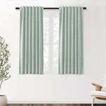 Shineland Short Blackout Curtains For Bedroom Windows, Bathroom Window, New. Price: $40.22.