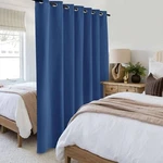 Beauoop 100% Blackout Curtains 84 Inches Long For Patio Sliding Door Blue Sol... New. Price: $73.69.