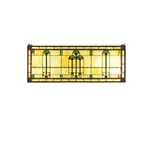 Meyda Lighting 35'W 13'H Ginkgo Stained Glass Window, Balt 59 Xag - 50825 New. Price: $815.40.