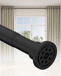 Adjustable Heavy Duty Tension Curtain Rod 42-123 Inch No Drilling, Easy Instal New. Price: $60.99.