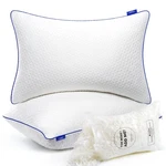 Viewstar Shredded Memory Foam Pillows Queen Size Set Of 2, Adjustable Firm Pi... New. Price: $76.05.