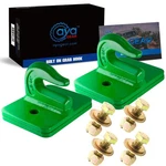2 Pack 3/8-IN Bolt On Grab Hook Mount With Backer Plate Grade 70 Fo... New. Price: $53.47.