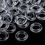 Boao 100 Pieces Roman Blind Curtain Rings, O-rings Plastic For Shade New. Price: $9.30.