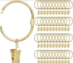 40 Pack Curtain Rings With Clips Drapery Drapes 1.26 New. Price: $12.99.