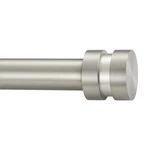 16-86 Inch Long Adjustable Matte Nickel Curtain RODS,1 Diameter Splicing... New. Price: $39.82.