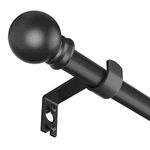 Smodbrodre Black Curtain Rods For Window 28 To 48, 5/8 Inch Small Decorative ... New. Price: $12.98.