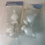 Sets (4) Kirsch Decorative Finials Fits 1 3/8" Pole Off White 5609E.025 New. Price: $20.00.