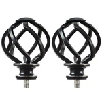 Kamanina Replacement Finials For 1 7/8 Inch Curtain Rods, Twisted Cage, 2P... New. Price: $15.05.