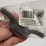 Renovators Supply Manufacturing Cleat Hooks 4 In. Black Wrought Iron Cord Rope New. Price: $5.45.